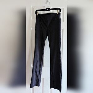 Rekucci Pull-On Bootcut Pants | Navy Dot Print | Size 10 | Stretch Comfort Work